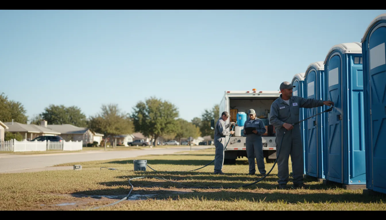 Long-Term Portable Toilet Rental in Oak Grove, AR near me